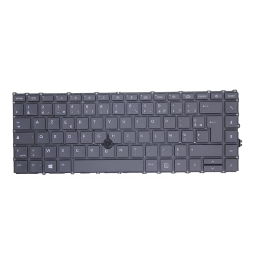 �č�/�X�y�C��/�t�����X�AHP�AElitebook�A840 G7 840 G8 845 G7 845 G8 840 Aero G8 �p�ꃉ�b�v�g�b�v�L�[�{�[�h�ƃ|�C���^�[�u���b�N�ƌ݊�������(US No Backlit)