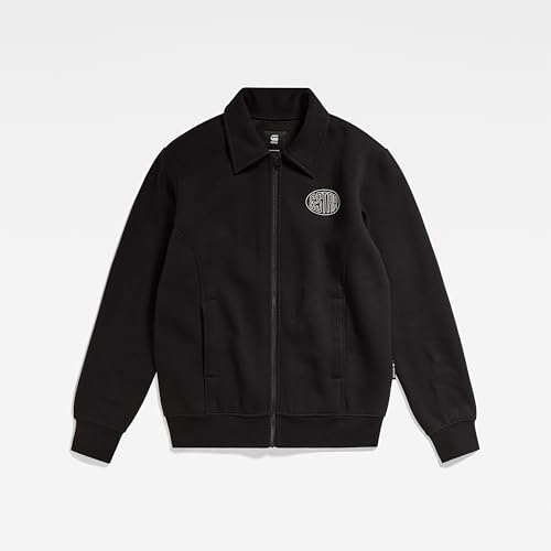 G-STAR Men's Polo Collar Zip Long Sleeve Sweater4