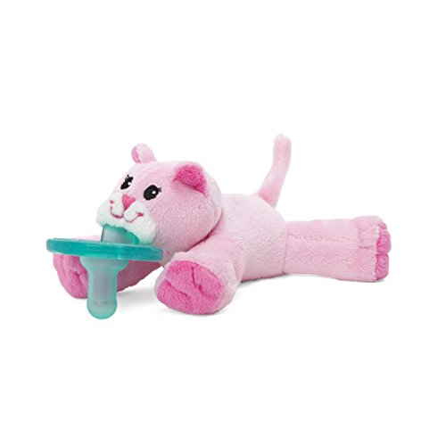 Image of WubbaNub Pink Kitty Pacifier