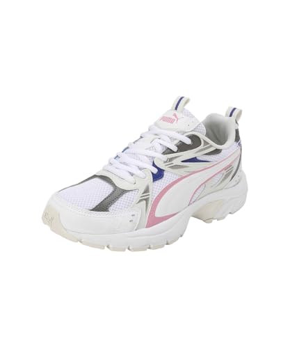 PUMA Milenio Tech, Sneaker Unisex-Adulto, Vapor Gray White-Mauved out, 45