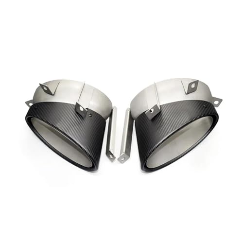 Embouts d'échappement en fibre de carbone R8 V10 pour vos sorties sur circuit