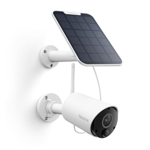 REOLINK 2K 3MP Solar Security Camera, Wireless Home Security Camera Outdoor Indoor, Night Vision, Human/Car Detection, 2.4G WiFi, Local Storage, No Monthly Fee, Support Home Hub, Argus Eco+Solar Panel