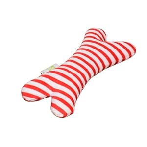 Sniffr Plush Bone Toys for Dogs|Squeaky Toy|Non-Toxic,Soft,Stuffed Interactive|Squeaker Inside|Super & Durable|Machine Washable|Small to Medium & Large|Enhanced Durability|for All Breeds|Chew Tug