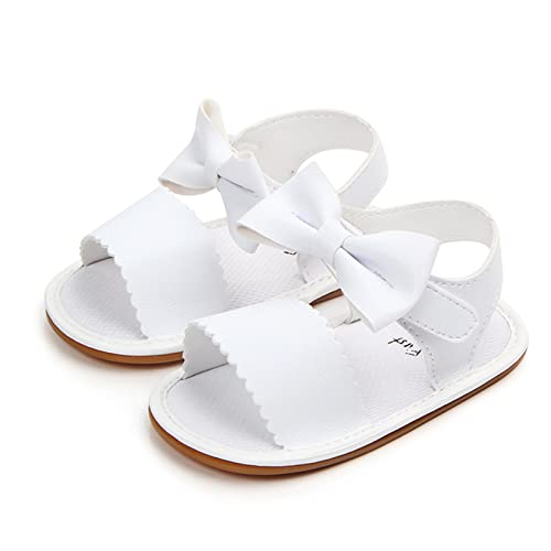 Toddler Girls Sandals Infant Summer Soft Solid Baby Anti Slip Bow Girls Shoes Crib Baby Shoes Kids Sandals4