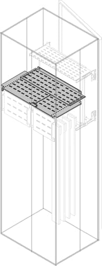 Ségrégation horizontale TERMINAL 400 x 900 mm ABB éviter arcs électriques armoire