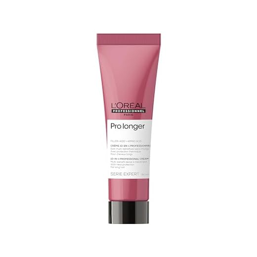 L'Oréal Professionnel Leave-in Pro Longer, Para cabelos finos, Preenche e reduz visivelmente a aparência de pontas duplas, Pontas mais Preenchidas e Brilho, 150ml