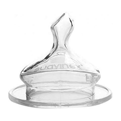 Tetina anatómica de silicona para biberón de cuello ancho Cover