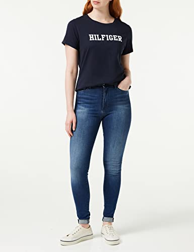 Tommy Hilfiger T-Shirt Donna CN Tee SS Hilfiger