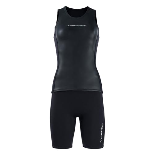 Chaqueta sin mangas para mujer y hombre de neopreno 2mm para buceo y deportes acuáticos miniatura 1