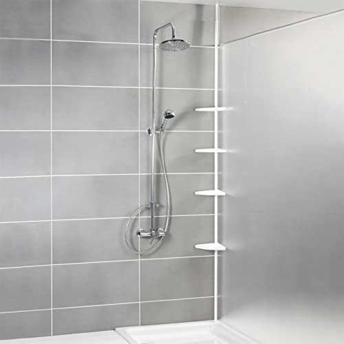 WENKO Angoliera telescopica per la doccia Easy