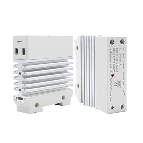 Relais à semi-conducteurs industriel 25A rail pour commutation DC AC stable - 2