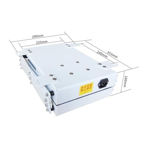 Soporte de techo motorizado para proyector con control remoto inalámbrico, diseño de tijera de 80 cm para una fácil instalación en entornos de trabajo