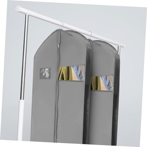 2Pcs Hanging Garment Bags for Clothes Storage Sturdy Dust Covers for Suits and Dance Costumes Non Woven Travel Bags for Home and Travel Use3