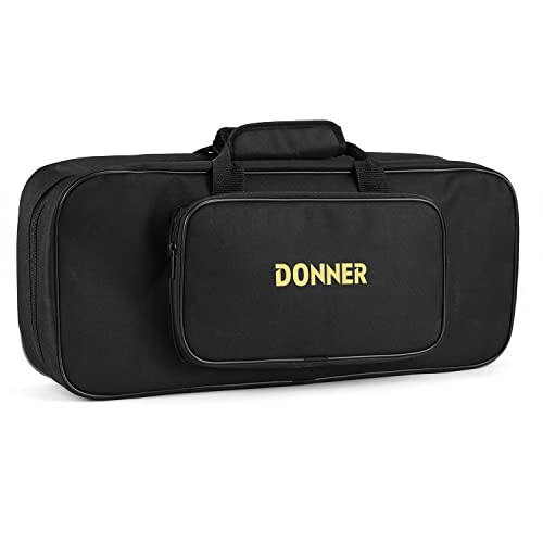 Donner DB-2 Guitar Pedal Board, Aluminum, 20 x 8 x 1.2 in, Bag - image 6