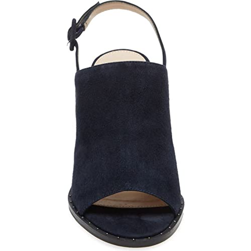 Pelle Moda Grove Midnight Blue Suede Sandals4