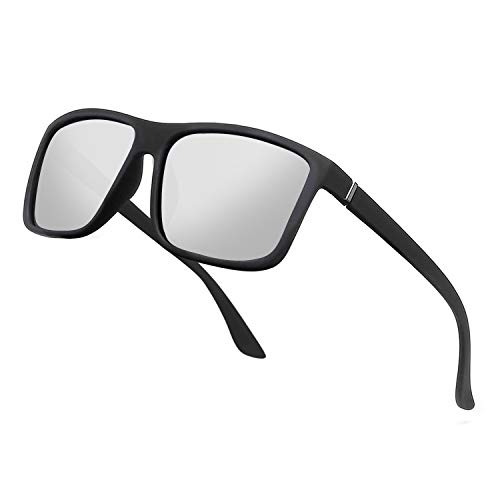 Image of Men's Sports Polarized Sunglasses Square Frame Glasses NP1007