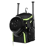 GRANDUP Baseball, Softball, soccerball, Rugby, Gym, Yoga – Spacious and Versatile Sports Bags For All Ages Equipment Bags Black Green