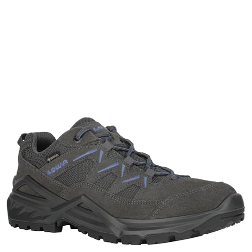 LOWA Halbschuh SIRKOS EVO GTX LO graphit/blau, 40