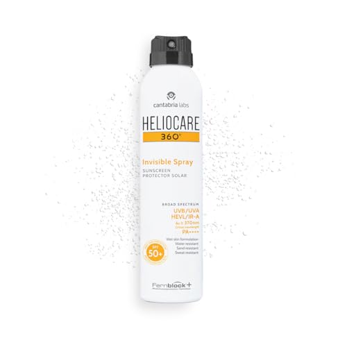 Heliocare 360 Invisible Body Sunscreen Spray SPF 50+ PA++++ | Wet...