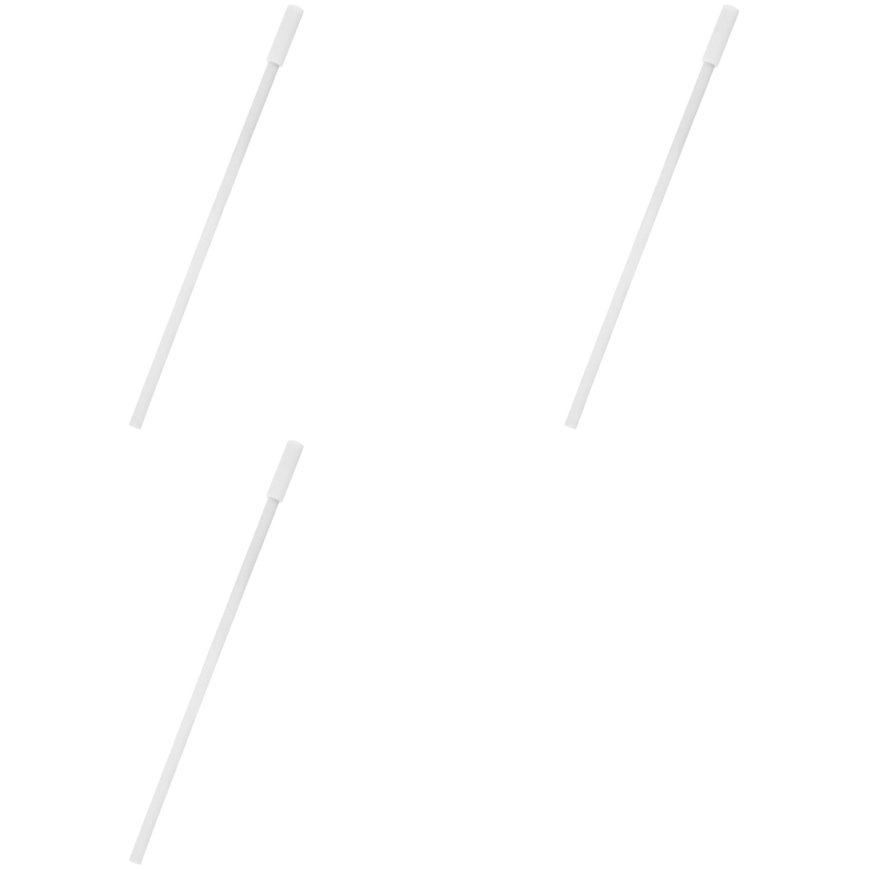 Jnchdghwa White 3X Magnetic Stirring Rod Mini Magnets Laboratory Bar Retriever Stirrer Recycler Ptfe Chemistry