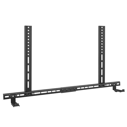 Howonder Sound Bar Mounts Under TV, All Metal,Holds up to 33 lbs, Black