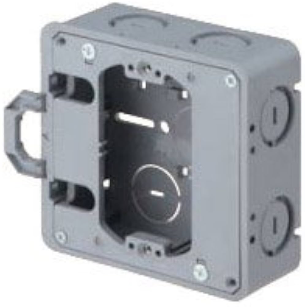 Amazon.co.jp: 未来工業(MIRAI) 軽間アウトレットボックス(平塗代