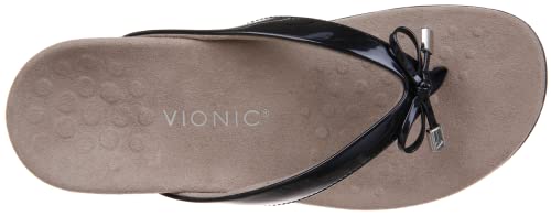 Image of Vionic Women's Rest Bella Toe Post Sandal- Supportive Ladies Orthotic Sandals that include Three Zone Comfort with Arch Support- Flip Flop for Ladies, Medium and Wide Width Size 5-12