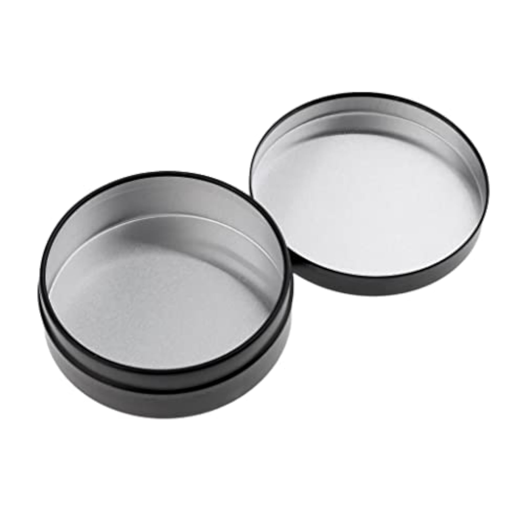 6 Pieces Large Empty Aluminum Jars for Cream and Ointment