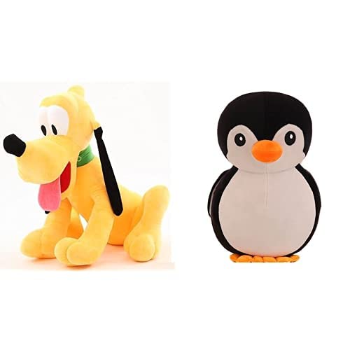 Babique Pluto Dog Stuffed Plush Soft Toy for Kids, 31 cm (Yellow) Penguin Stuffed Soft Toy Plush for Kids Baby Boy Girl Birthday (Black 28cm) (B0B9GTXS3Y) Amazon Price History, Amazon Price Tracker
