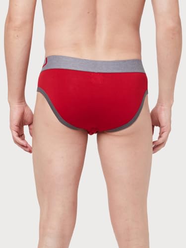 Image of Zoiro Men's Brief | Soft Band | Soft No-Marks Elastic | Breathable Innerwear | Pack of 1 | Color May Vary