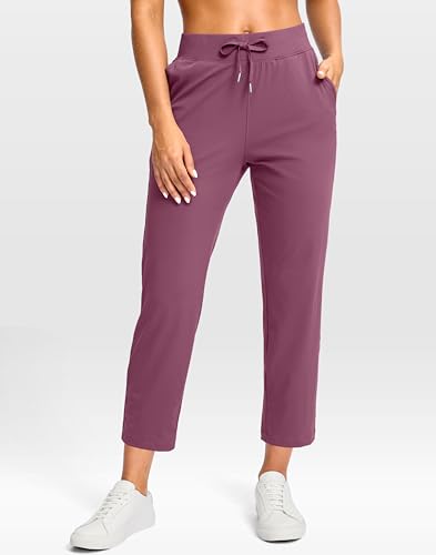 Image of G Gradual Petite Pants for Women 24 inch /26 inch Ankle Pants with 2 Pockets