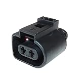 automotive connectors 2 Pin Automotive Connector 1J0973722 8D0973822 DJ7025A-3.5-11 DJ7025A-3.5-21 easy replacement(Female,1PCS)