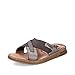Produktbild Rieker Herren Pantoletten 21252, Männer Slipper,Slipper,Slides,Slip-ons,Backless,Mules,Gartenschuhe,Sommerschuhe,sommerclogs,braun (25),44 EU / 9.5 UK
