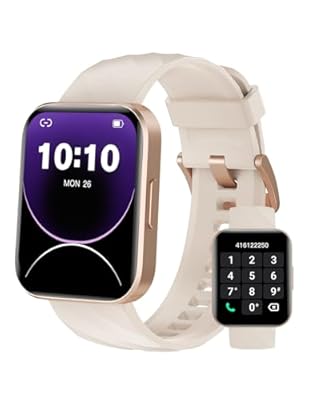 Dakofied Smartwatch con Llamadas Bluetooth Reloj Inteligente Hombre Mujer Smart Watch Smart Watch Pulsómetro Monitor de Sueño Calories Podómetro Impermeable IP68 Pulsera Actividad para Android iOS