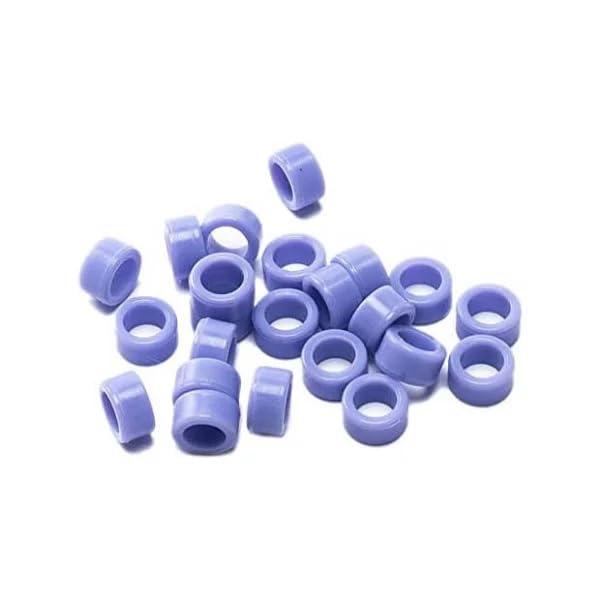 Hu-Friedy IMS-12813L IMS Large Color Code Instrument Ring, Purple (Pack of 50)