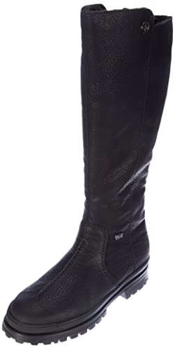 Rieker Damen Z5491 Mode-Stiefel, schwarz, 41 EU