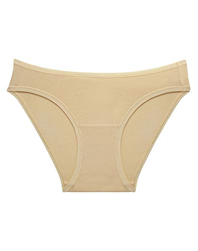 Image of Amante Solid Low Rise Cotton Bikini Panty Pack(Pack of 3)
