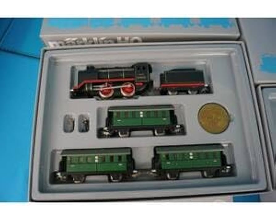 メルクリンHOゲージのアナログ電車と客車4両のセット HOゲージ メルクリン 蒸気機関車 客車4両セット Amazon.co.jp