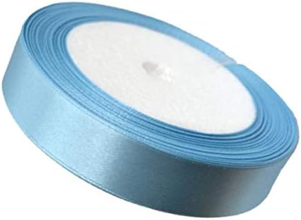 25 Yards / 23Meters Of Satin Ribbon 12mm In Multiple Colours Satin Ribbon Tying Gift Ribbon Wedding Trimming Crafts Apron Deco. Many Colours BUY ANY 3 Colours & GET 1 FREE (Black)