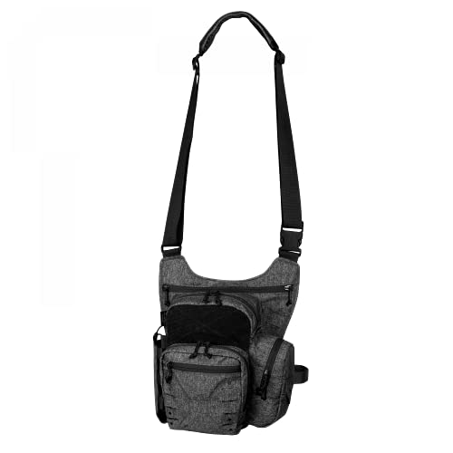 Helikon-Tex EDC Side Bag bolsa de transporte gris y negra para uso diario