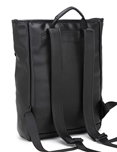 Kah&Kee Leather Laptop Backpack for Women with 14-inch Laptop Compartment Ideal for Teachers, College Students and Work2