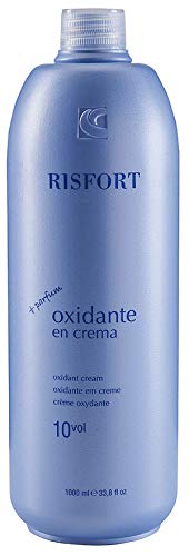 Risfort Sublime Beauty Wholesaler, S.L. Oxidant Cream 10Vol (3%) 1000 ml, Black