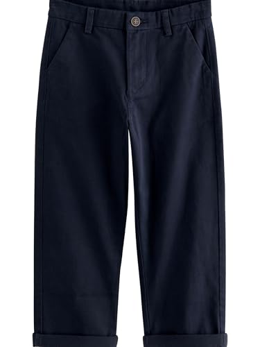 Pantalon chino stretch large garçon vêtement coton extensible ample