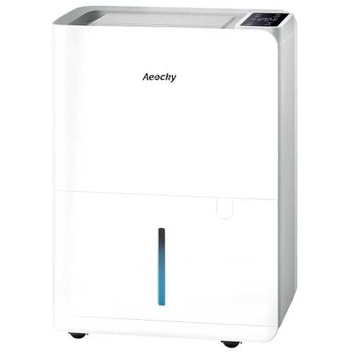50 Pint/Day Compressor Dehumidifier, AEOCKY 3500Sq.Ft for Basement, Home, Bedroom, Bathroom, with...