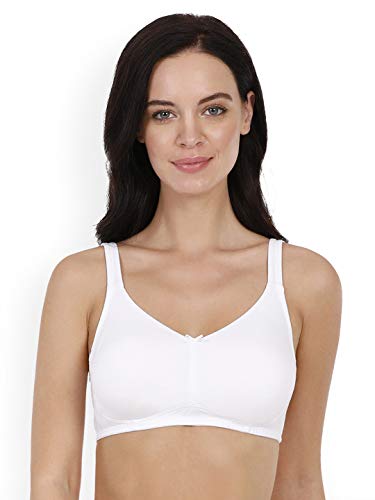 Image of Amante Every de Blue Solid Non-Wired Non Padded Everyday Bra