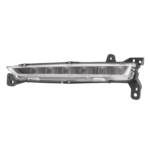 AreMOLO Fog Light For Lincoln MKZ 2017 2018 2019 2020,LED Fog Light Front Left Driver Side Fog Light Lamp Assembly,Clear Lens Durable LED Daytime Parking Light,Direct Replacement FO2520195 HP5Z13200B