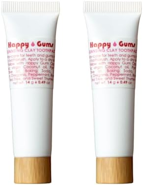 Living Libations - Organic Happy Gums Cleansing Clay Toothpaste | Natural, Wildcrafted, Vegan Clean Beauty (0.5 fl oz | 15 mL) image 5