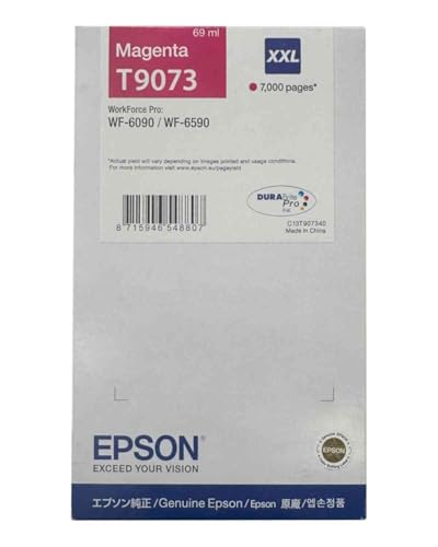 C13T907340 Epson Workforce Pro Wf-6090 Cartuccia Inchiostro Magenta