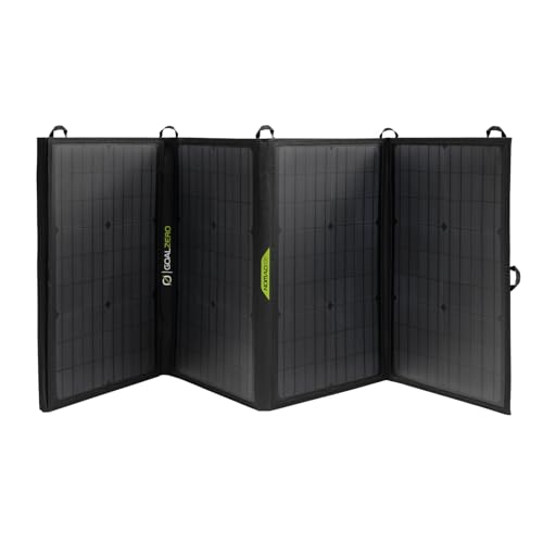 Image of Goal Zero Yeti Portable Power Station, Yeti 700 + Nomad 100, 677 Watt Hour LiFePO4 Battery, Water resistant & Dustproof Solar Generator For Outdoors, Camping, Tailgating, & Home
