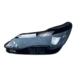 PJHJSFA Car Headlight Cover Compatible for Peugeot 4008 2021 2022 2023 Plastic Transparent Headlamp Lens Lampshade Shell Replace The Glass(1PCS Left Side)